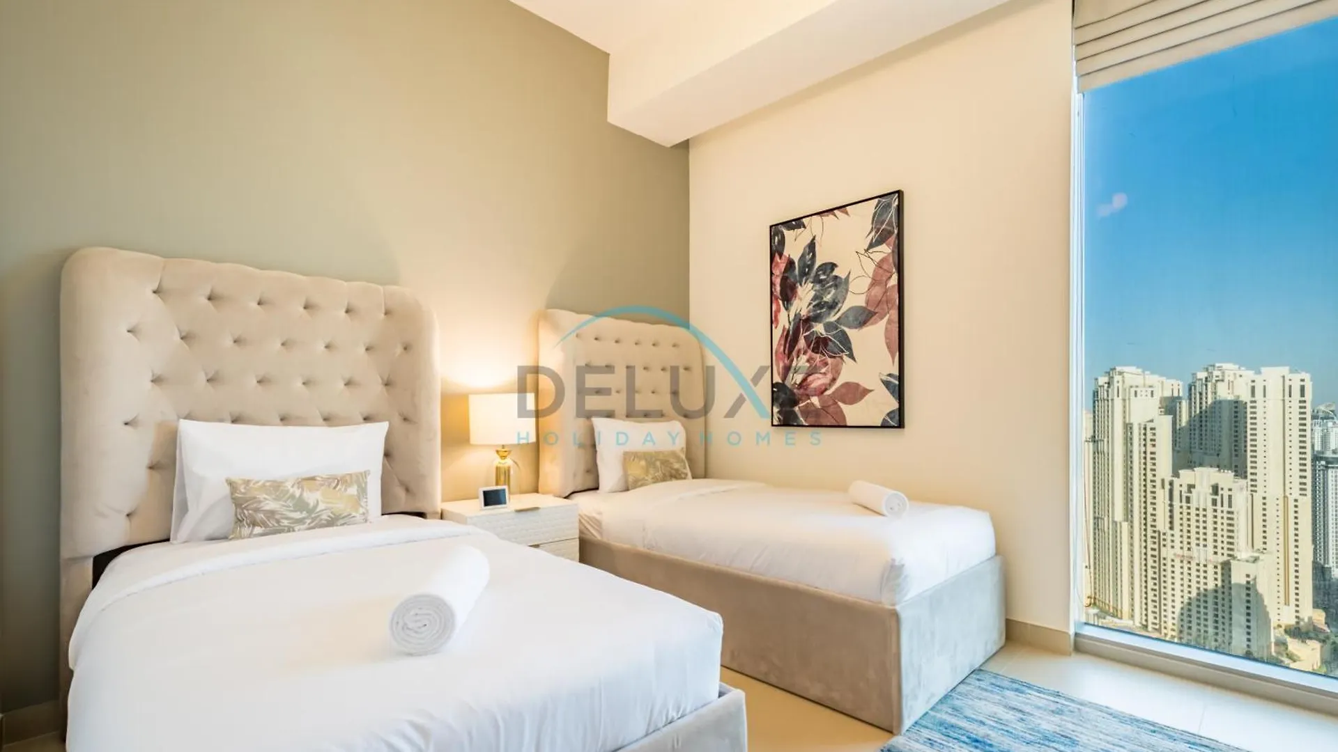 Sea View 3Br With Assistant Room And Balcony, Just Steps From Marina Promenade, 5242 Tower 1, Dubai Marina By Deluxe Holiday Homes